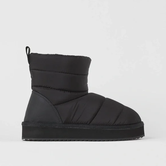 H&M Shoes Hm Padded Boots Poshmark